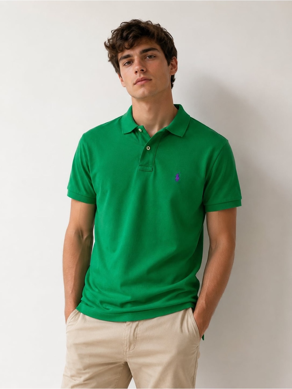 Polo by Ralph Lauren Emerald Green Short-Sleeve Polo